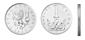 1 Kč
